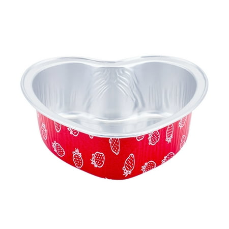 

Kitchen Must Haves Kitchen Gadgets Best Sellers 2022 Kitchen Essentials Foil Cupcake Cups Heart Shaped Cupcake Cups With Lid Mini Cupcake Cups Kitchen Baking Cups 100pc Red