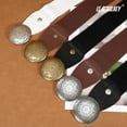 thumbnail image 7 of Women Wide Elastic Belt Western Buckle Vintage Strecth Waist Belt for Dress, 7 of 7