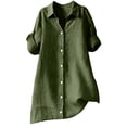 thumbnail image 6 of Kelon Womens Summer Short Sleeve Collared Boho Tops Outfits Trendy Clothes 2026 Casual Summer Tshirt, 5XL, 6 of 9