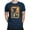 Navy, variant on Emmet Otter Retro Hungry Animal Graphic T-shirt Men's