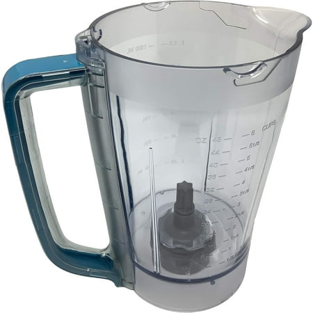 Genuine Ninja 48oz Pitcher Bowl for BL206 BL207 BL250 700w Extreme Kitchen System Pulse Blender, Teal