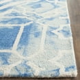 thumbnail image 3 of Safavieh Dip Dye Aylmer Distressed Runner Rug, Blue/Ivory, 2'3" x 8', 3 of 10