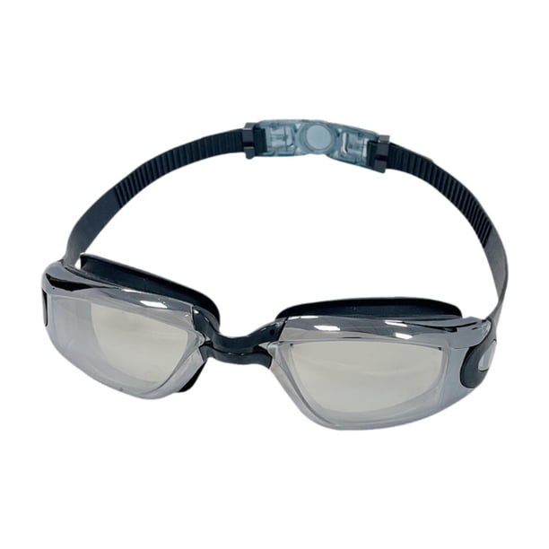 Gafas de natación gafas hombres mujeres adolescentes adolescentes fugas portátiles portátiles Galvanoplastia de plata