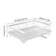 thumbnail image 3 of Almacenamiento y organización de cocina, organizadores y almacenamiento de armarios, escurridor con escurridor, escurridores para encimera de cocina con caño para fregadero, coladores con escurridor d, 3 of 7