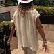 thumbnail image 5 of Camisola de Color Sólido de los Hombres, Ropa Interior de Denim sin Mangas con Cuello en V para Senderismo Y Uso Diario, Ligero Elástico de Fácil Ajuste, 5 of 9