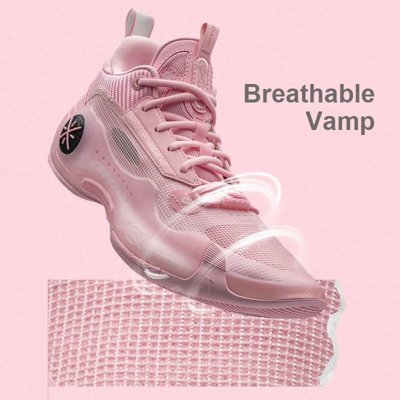 Zapatillas Nobull Cherry Blossom Lona Hombre Negras Rosas De