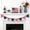 A, variant on BSJJY Independence Day Party Decoration, Three-color Five-pointed Star Burlap Hanging Flag for Festival
