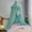 Green, variant on Bed Canopy for Girls,Princess Round Dome Dreamy Mosquito Net Bedding Girls Room Castle Play Tent Hanging House Decor Reading Nook Canopies (White)