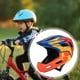 thumbnail image 5 of Casco de bicicleta para niños Suministros de casco de ciclismo Casco de bicicleta cómodo para niños Naranja, 5 of 7