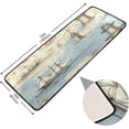 thumbnail image 3 of GZHJMY Nautical Old Ship Shapes Non-Slip Runner Rug Area Rug Washable Rectangle Rug for Bedroom Living Room Bathroom Hallways Home Decor 72x24 Inches#7, 3 of 7