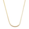thumbnail image 1 of Cadena Cola De Rata Todas Las Edades 45 Cm Oro 14k Sólido, 1 of 7