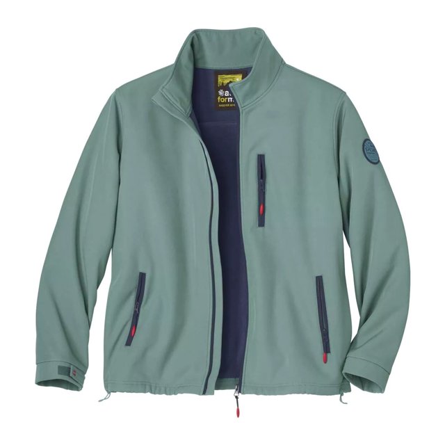 Atlas For Men - Chaqueta Softshell para Hombre (Turquesa)