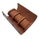 thumbnail image 2 of Caja de almacenamiento para relojes, organizador de relojes, soporte para relojes de cuero PU de estilo Retro portátil Marrón, 2 of 8
