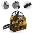 thumbnail image 5 of Bendy And The Ink Machine Lunch Bag, Insulated Lunch Tote for Women Men Large Lunch Box Container Reusable Leakproof Tote for Office, Work, School, Beach Or Travel, 5 of 8