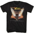 thumbnail image 1 of Zz Top Music Crackle Adult Short Sleeve T Shirt, 1 of 2