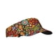 thumbnail image 1 of Fotbe Hippie Peace Love Visera Deportiva con Diseño, Gorra Abierta Ajustable de Algodón para Mujer y Hombre, 1 of 7