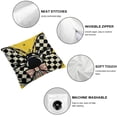 thumbnail image 4 of SHANXI Summer Pillow Cover Decor Farmhouse Seasonal Pillow Case Decorations for Home Sofa Couch 24x24in, 4 of 5