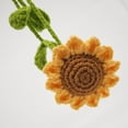 thumbnail image 3 of Sunflower/Mushroom Crochet Car Pendants Set of 2 for Car Interior Decoration, 3 of 14