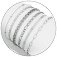 thumbnail image 6 of AEDAMURRA Bracelets for Women Sliver Plated Dainty Trendy Stackable Retro Sets Gifts Jewelry, 6 of 7