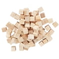 thumbnail image 3 of Blank Cubes Natural Wood Color Wood Blocks, 0.4in Educational Toys For Crafts, 3 of 8