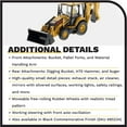 thumbnail image 5 of 1:50 Caterpillar 420F2 IT Backhoe Loader - High Line Series by Diecast Masters - 85233 (Comes with Auger, Material Arm, Pallet Fork, and H70 Hammer attachments), 5 of 8