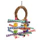 thumbnail image 3 of Parrot Rattan Bamboo Toy, Parrots Chewing Toys Exercise Birds Encourage Chewing Nibbling Safe Materials For Finches For Small Birds ANGGREK No, 3 of 7