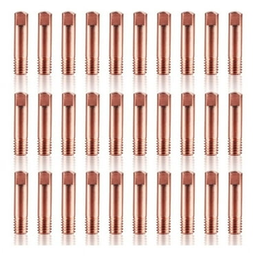 30 Pcs MIG Welding Tips, 11-35 0.035IN for Mig Welding Contact Tips Compatible