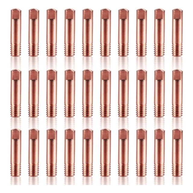 30 Puntas de Soldadura MIG, 11-35 0,035 Pulgadas para Contacto Mig Compatibles