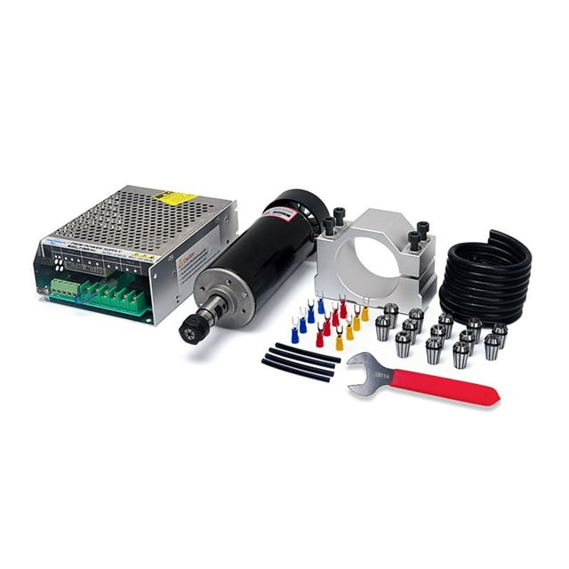 500w ER11 Spindle Motor Kit Air Cooled CNC dc Spindle Motor for CNC Milling Router Machine ,Easy to Install