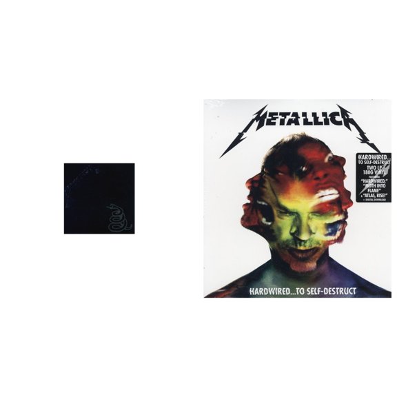 Metallica (Remastered/2LP) & Hardwired To Self-Destruct (2LP/180G/Dl Card)