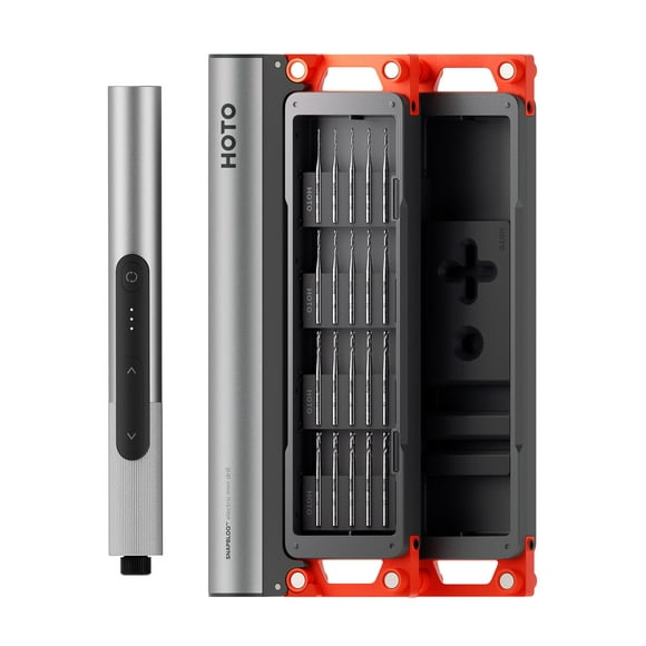 HOTO SNAPBLOQâ„¢ D-A03 Electric Mini Drill Pen with 20 Bits, Brushless Motor, 3-Speed(0.1Nm) USB-C Rechargeable Electric Hand Drill, Resin Drill Set for PCB, Je