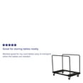 thumbnail image 3 of Flash Furniture Black Folding Table Dolly for Round Folding Tables, 3 of 3