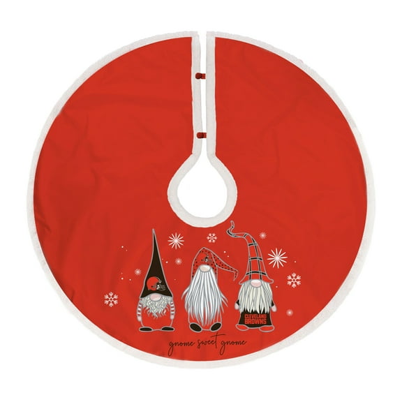 Cleveland Browns Gnome Tree Skirt