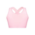 thumbnail image 3 of Moggemol Kids Girls 2PCS Sport Active Outfit Sleevelss Crop Top with Pleated Skort Skirt Set Tennis Pink&White 4, 3 of 7