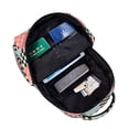 thumbnail image 3 of Goofa Colorful Checkered Pattern Comfortable Student Backpack - Ergonomic Design, Durable, Water-Resistant, Multi-Compartment,Travel, and Outdoor Activities, 3 of 5