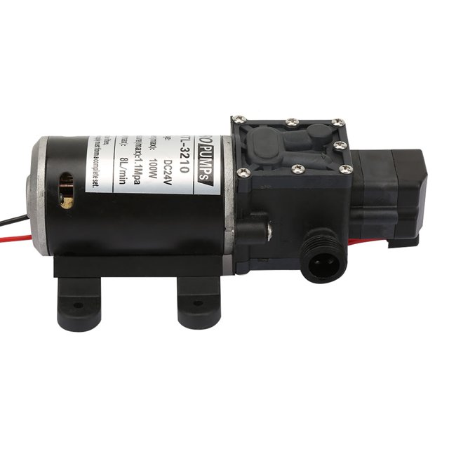Bomba de diafragma eléctrica, Bomba de agua autocebante de diafragma eléctrica Bomba de agua de diafragma Eficiencia óptima