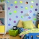thumbnail image 5 of Pegatinas láser de colores con forma redonda para decoración del hogar Pegatinas de colores arcoíris para la pared Decoraciones prácticas, 5 of 8