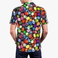 thumbnail image 5 of Rocae Easter Eggs2 for Men's Short Sleeve Polo Shirt, Quick Drying Performance Moisture Wicking Sports Men's Golf Shirt Small, 5 of 9