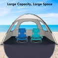 thumbnail image 4 of Parasol portátil WhiteFang Beach Tent, con protección solar UPF 50+, 4 of 7