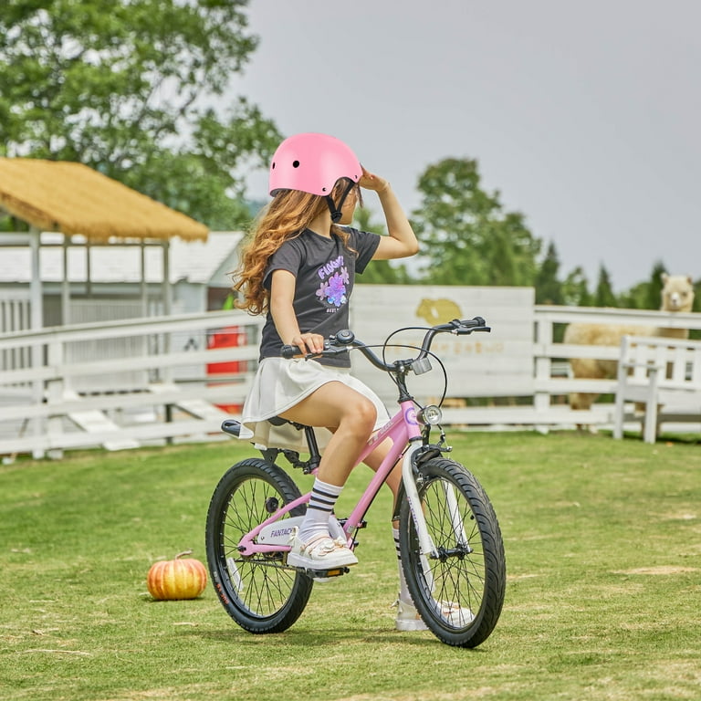 Glerc Kids Sports Helmet with Handguard Kneepad for Age 3-8 Year