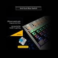 thumbnail image 2 of Amdohai Backlit Mechanical Gaming Keyboard Blue Switch 87 Keys Ergonomic Keyboard Suspended Keys with Hand Wrist(Black), 2 of 7