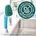 thumbnail image 4 of Scotch-Brite Odor Resist Heavy Duty Soap Control Dishwand Refill Heads, Rinses Clean, 2 Pack, 4 of 14