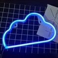 thumbnail image 4 of Letreros de neón LED para decoración de paredes, funciona con USB o pilas, luces de noche, lámparas, decoración artística, decoración de paredes, lámparas de mesa, decoración para el hogar,, 4 of 7