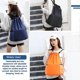 thumbnail image 5 of Bolsas con cordón KAIYANG bolsa de gimnasio PE impermeable tela Oxford color naranja, 5 of 5