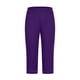 thumbnail image 2 of Pantalones de Yoga de Verano para Mujeres Pantalones de Gimnasio Ligeros de Cintura Alta de Color Sólido Capris, 2 of 6