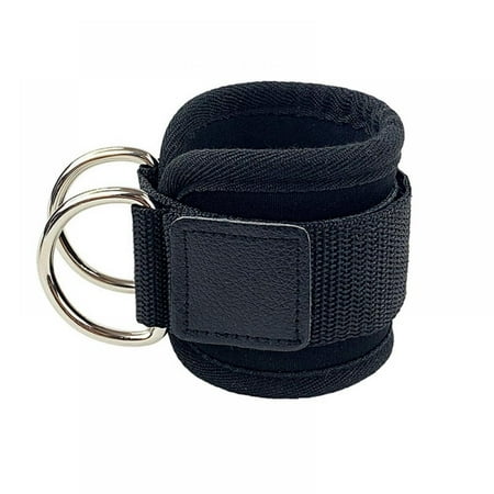 

Ankle Strap for Cable Machine Attachments - Gym Ankle Cuff for Kickbacks Glute Workouts Leg Extensions Curls Booty Hip Abductors Exercise for Men Women Padded Neoprene Support