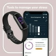 thumbnail image 4 of Fitbit Luxe Fitness & Wellness Tracker - Black/Graphite Stainless Steel, 4 of 4
