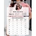 thumbnail image 4 of Womens Short Sleeve Blouse Business Casual Dressy Tops Ribbed Summer Stylish Work Shirts, 4 of 6