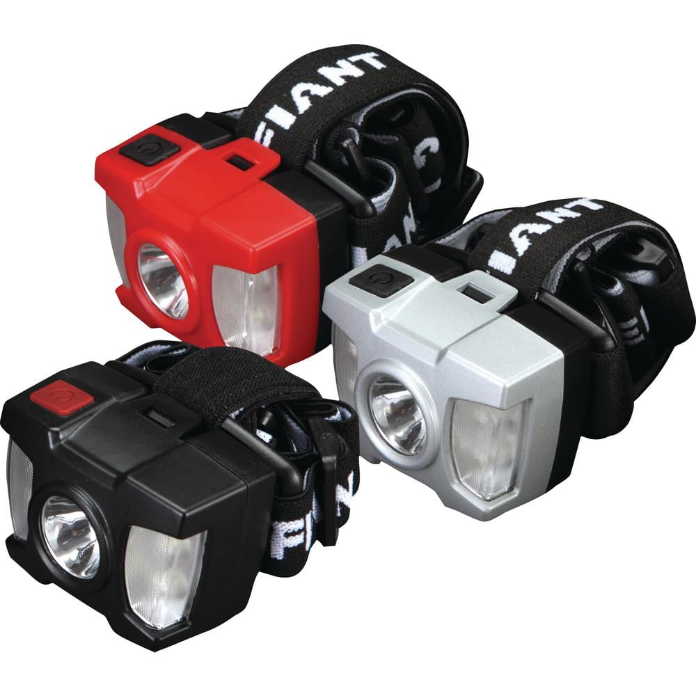 Defiant Headlight LED Headlamp Adjustable 80 Lumen x(3Pack) HD1537A