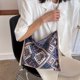 thumbnail image 3 of Yunnan estilo étnico tejido bolso de hombro portátil bolsos de lona (blanco) Likrtyny Para estrenar, 3 of 8